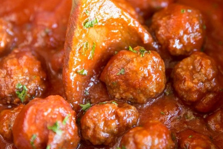 Turkey Meatballs in Tomato Juice