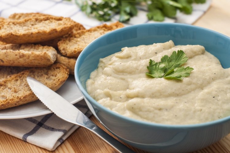 Baba Ghanoush with Yogurt