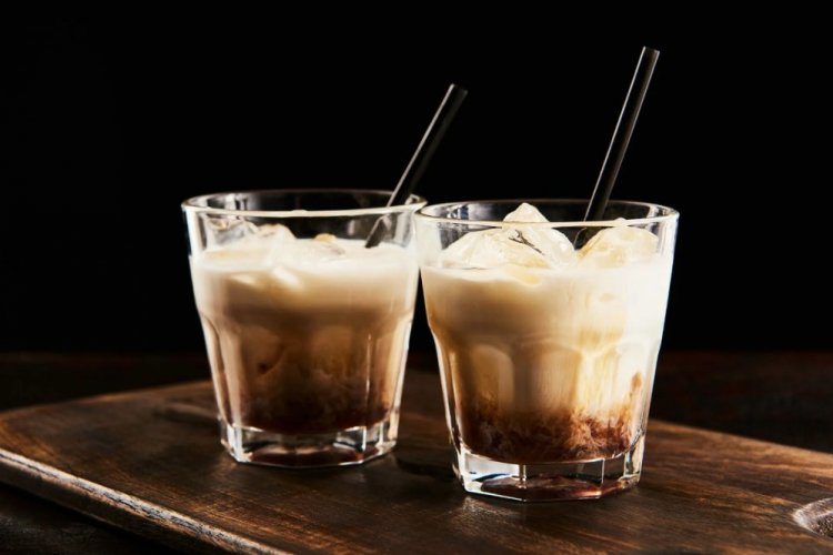 White Russian with Simple Syrup