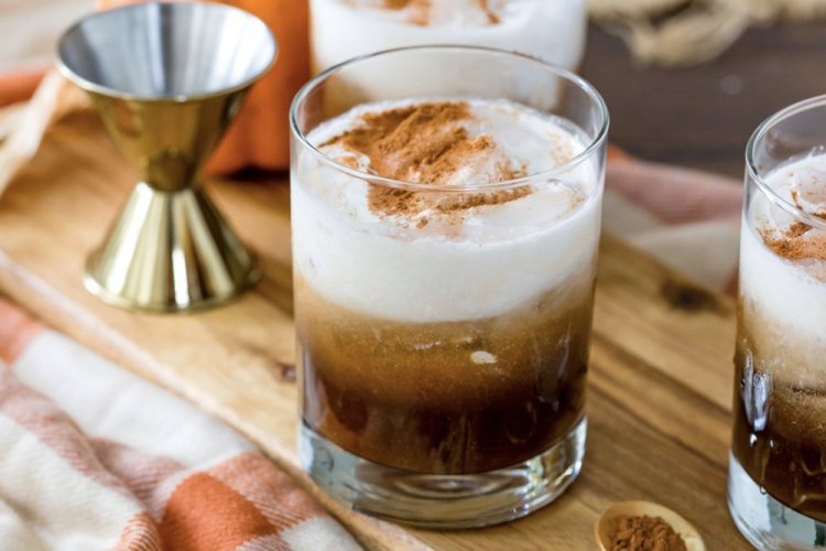 White Russian with Whipped Cream