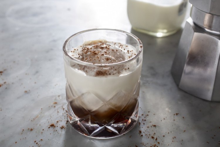 White Russian with Coconut Milk
