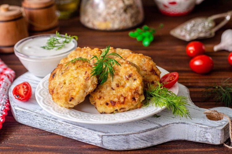 Baked Pollock Fish Cutlets