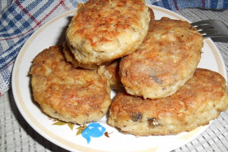 Baked Canned Fish Cutlets