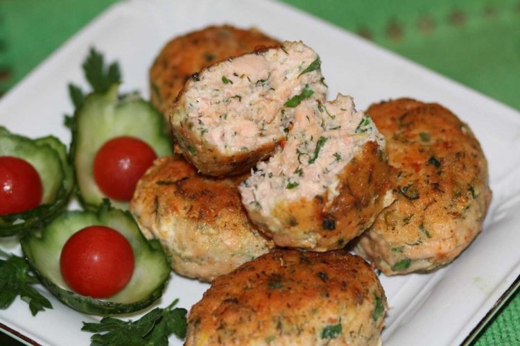 Healthy Baked Salmon Fish Cutlets