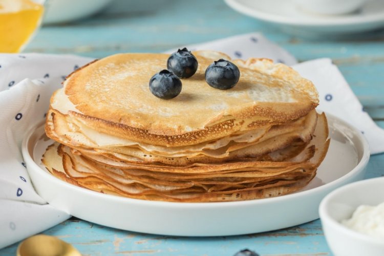 Crepes dietéticos con harina de arroz