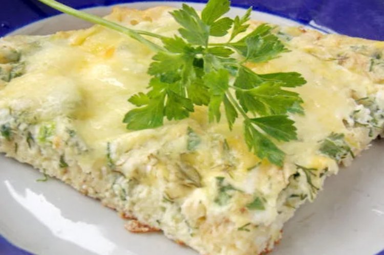 Tortilla de avena al horno