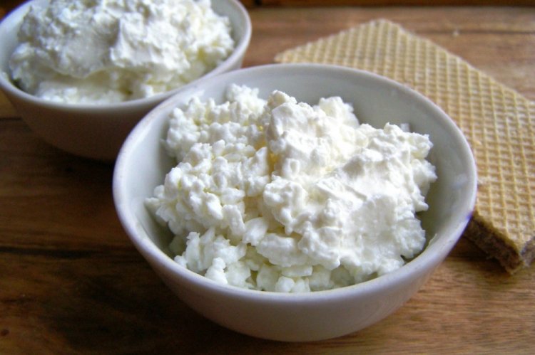 Requesón de leche de cabra