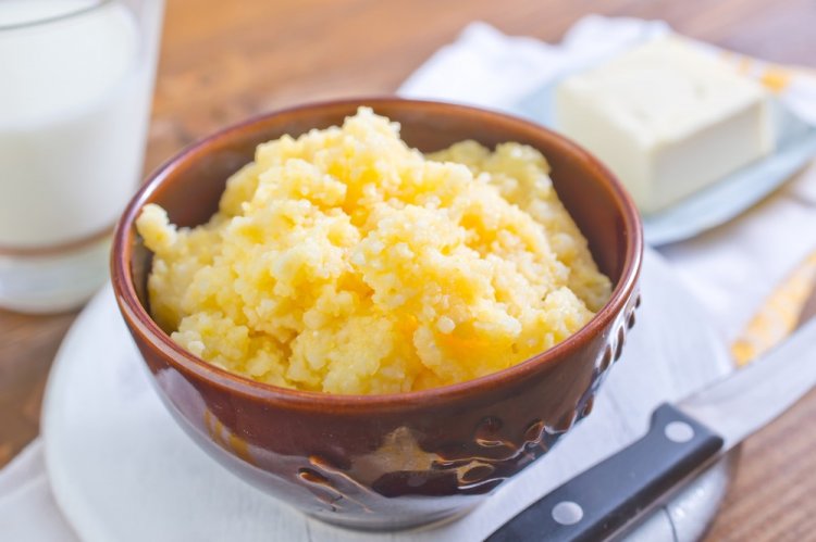 Steamed Corn Porridge