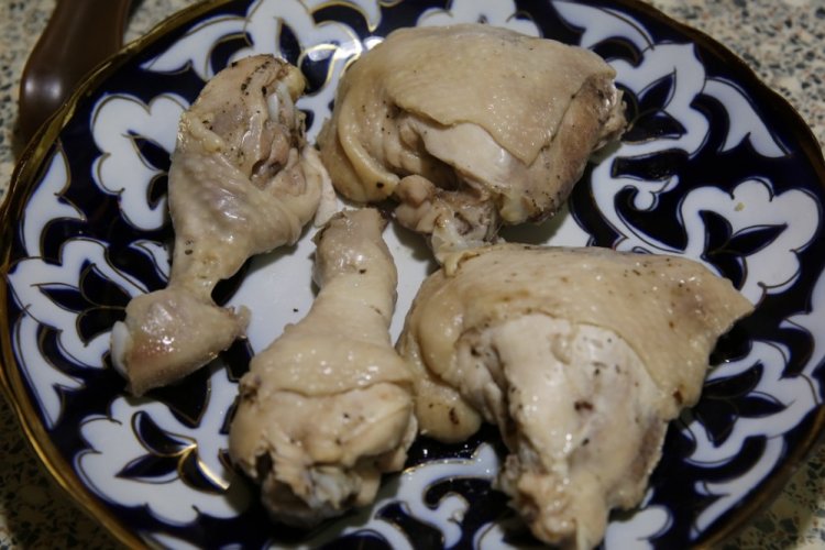 Steamed Chicken Drumsticks