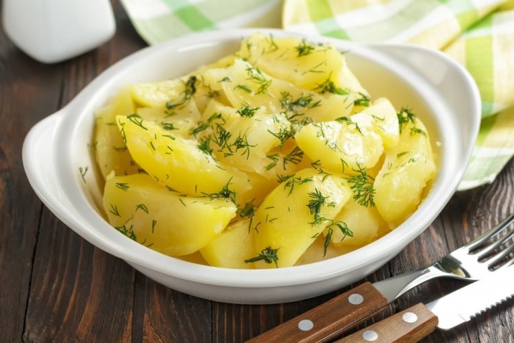 Steamed Potatoes