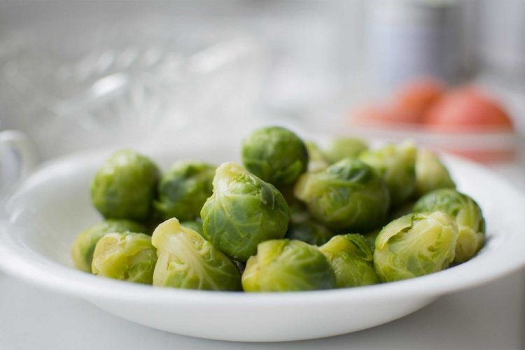 Steamed Brussels Sprouts