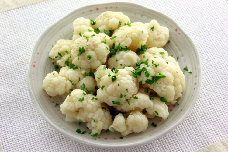 Steamed Cauliflower