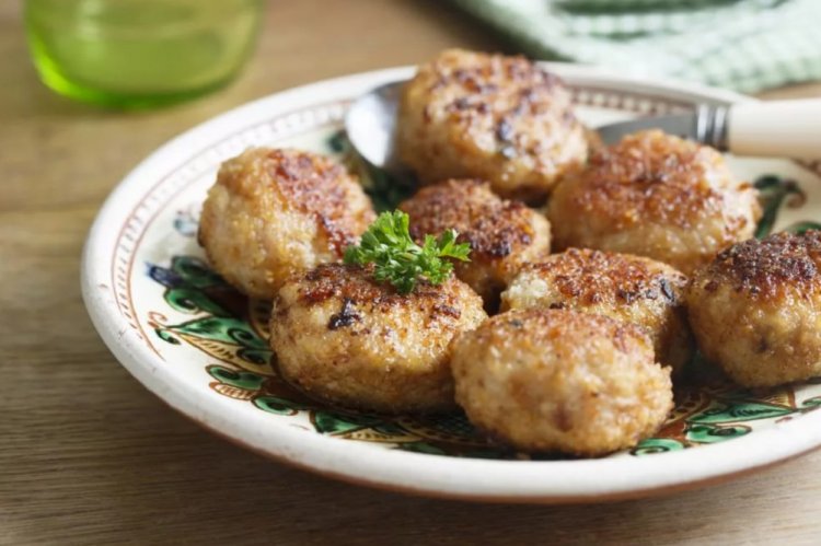 Turkey Cutlets with Semolina in the Oven