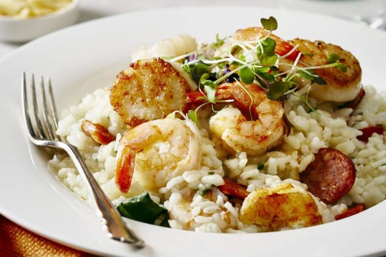 Rice with Scallops