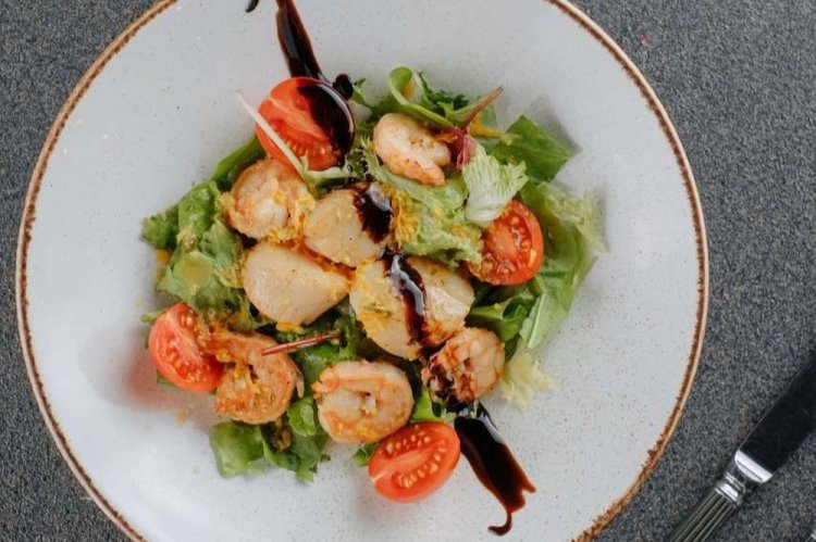 Scallop and Shrimp Salad