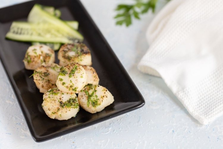 Baked Scallops