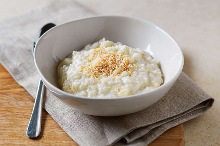 Arroz con leche de soja