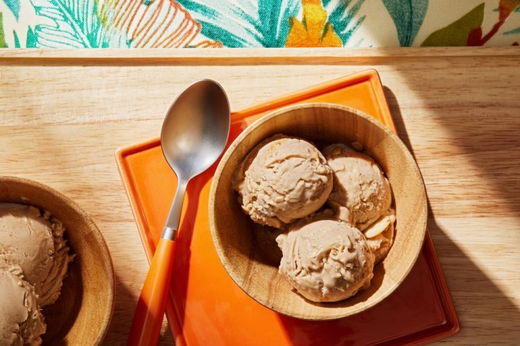 Helado de chocolate de soja