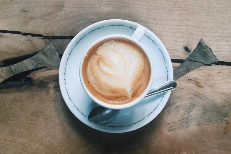 Capuchino con leche de soja