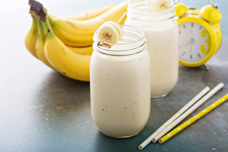 Batido de leche de soja