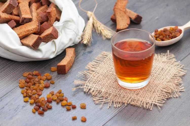 Rye Bread Kvass without Yeast