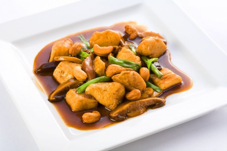 Chicken with Shiitake Mushrooms in Oyster Sauce
