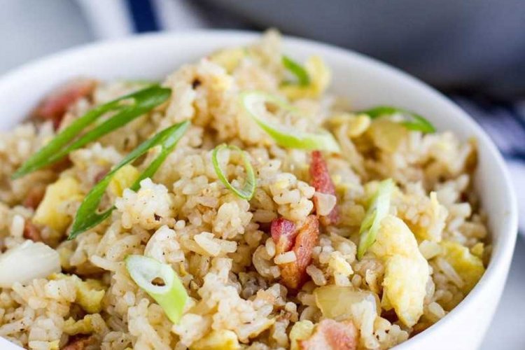 Rice with Egg and Pork