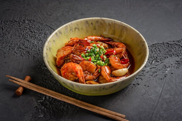 Thai Shrimp in Oyster Sauce