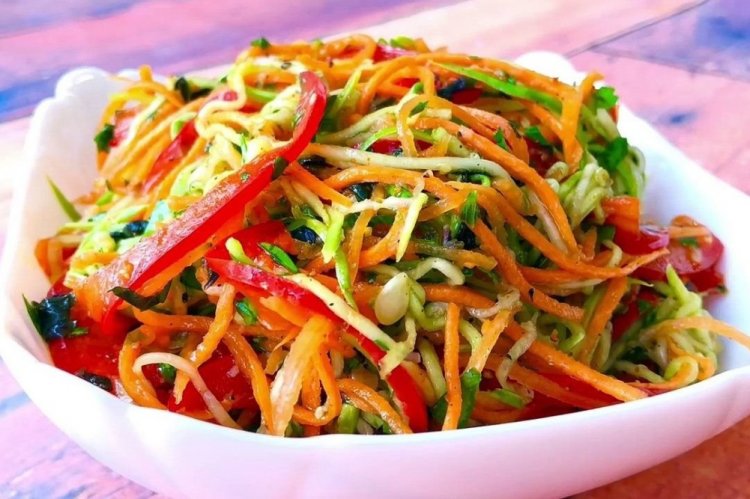 Vegetable Salad with Oyster Sauce