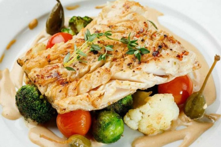 Fish with Oyster Sauce in the Oven