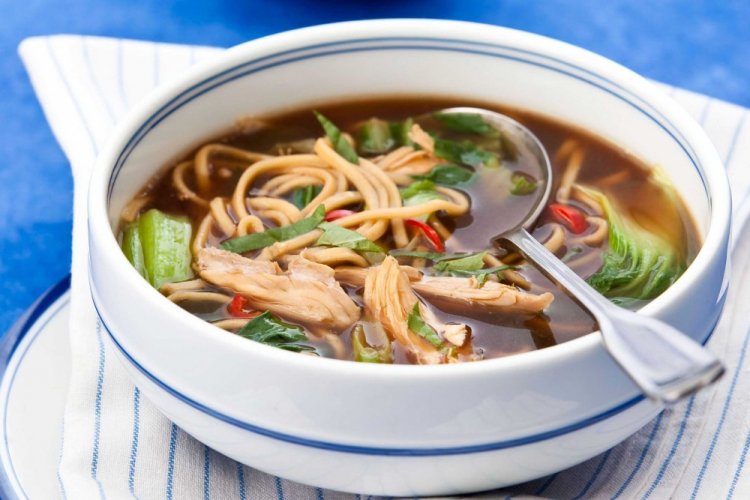 Chinese Chicken and Noodle Soup