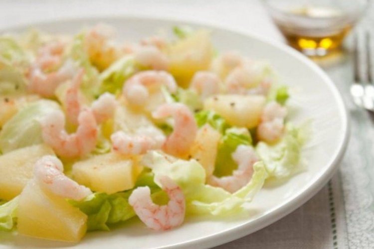 Shrimp and Pineapple Salad