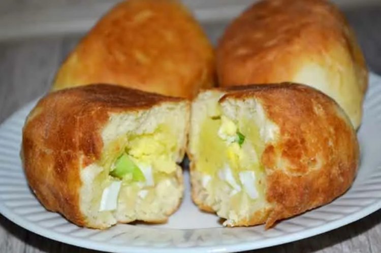 Relleno de huevos y patatas