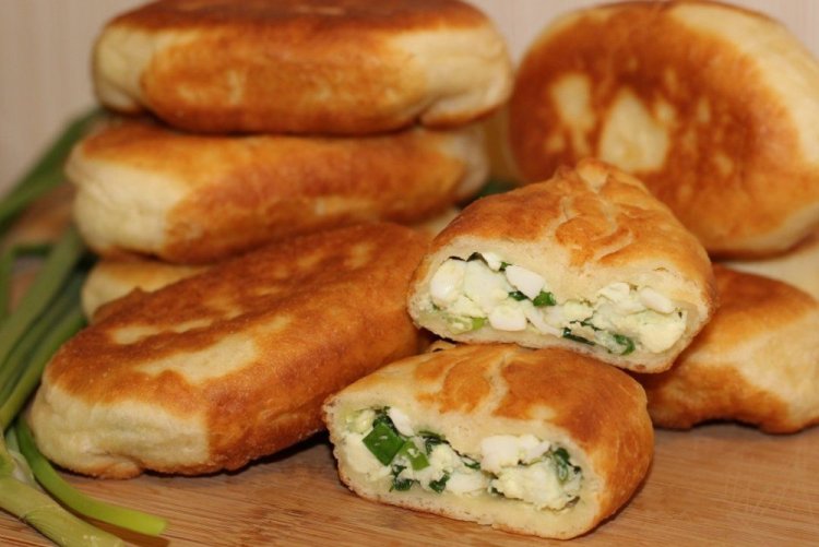 Relleno de huevo y requesón