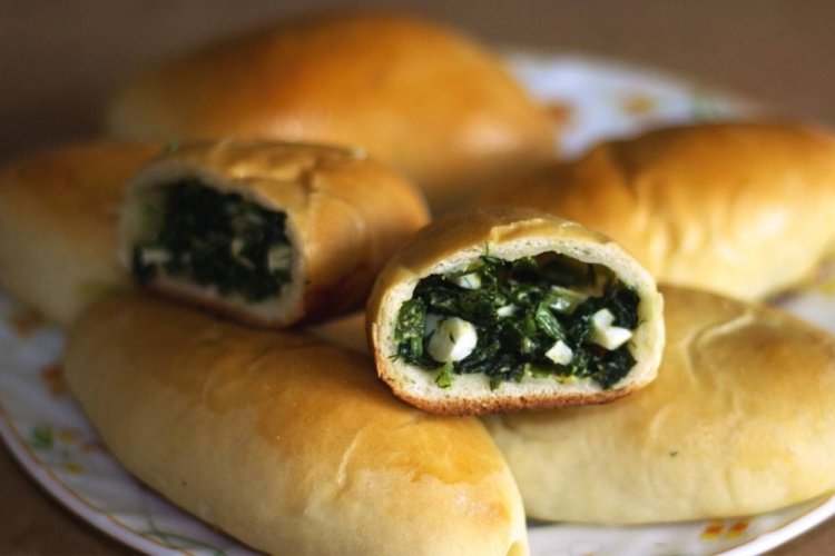 Relleno de huevo y hierbas