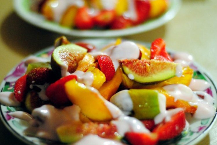 Ensalada de frutas con higos