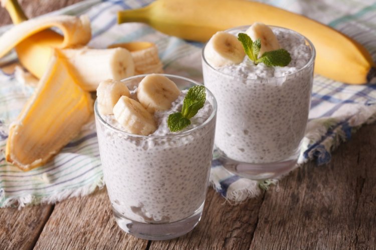 Pudín de chía con kéfir