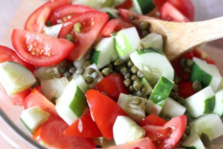 Vegetable Salad with Capers