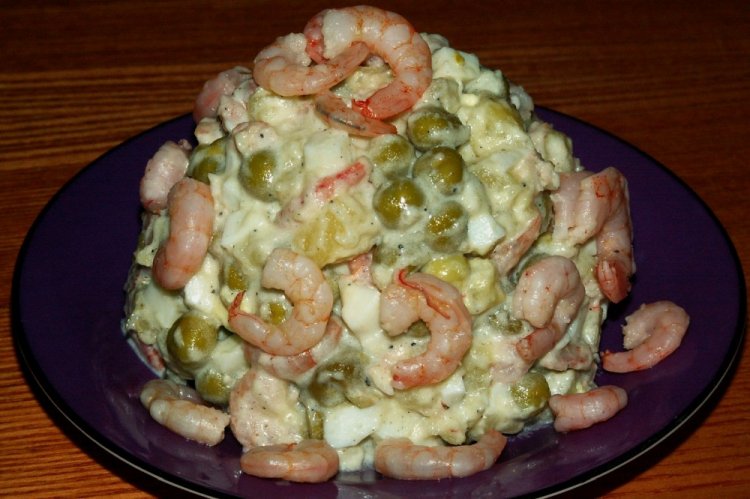 Shrimp and Capers Salad