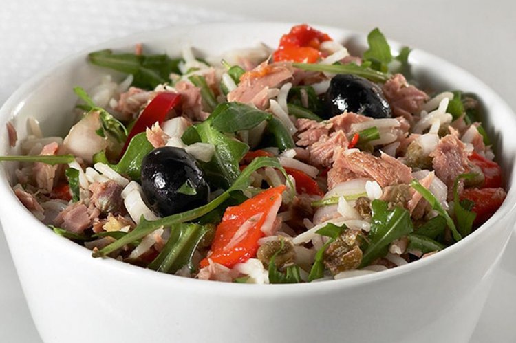 Rice Salad with Capers