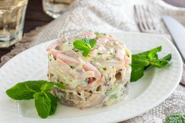 Ham and Capers Salad