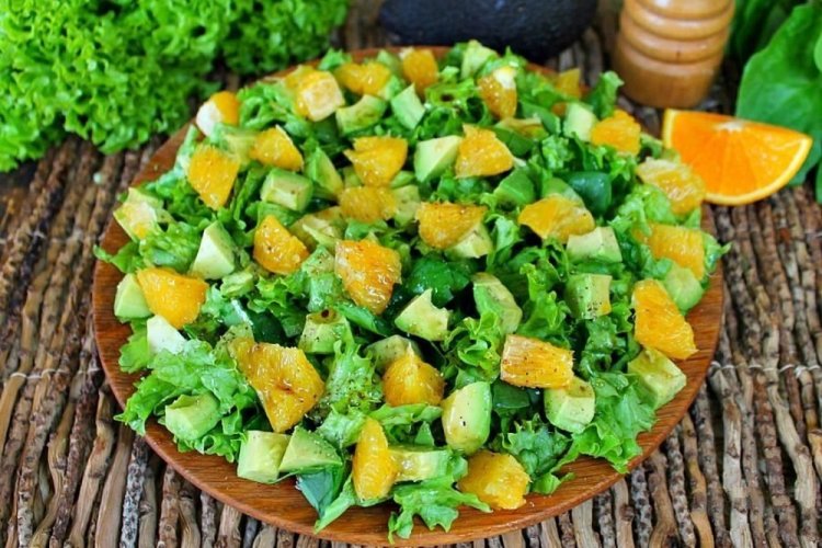 Avocado and Orange Salad