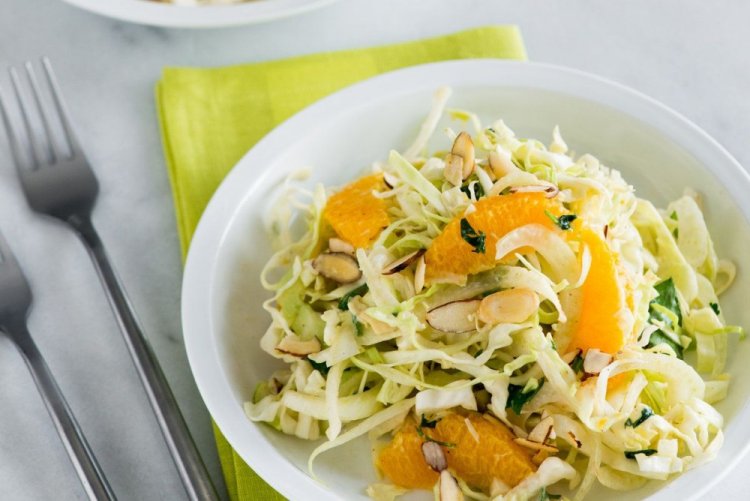 Orange and Napa Cabbage Salad