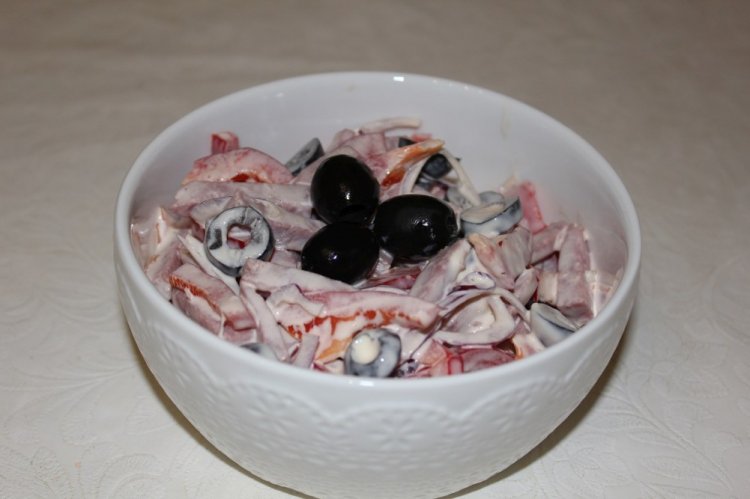Ham and Olive Salad