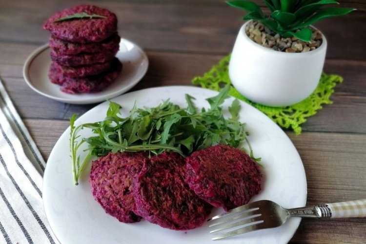 Albóndigas de remolacha