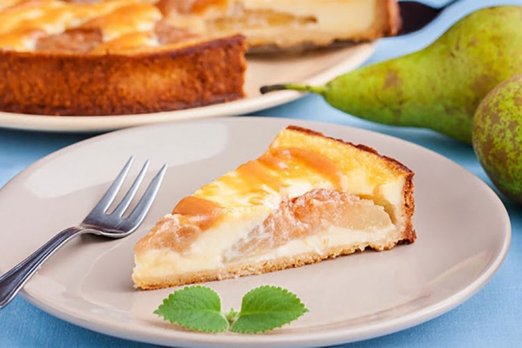 Tarta de pera