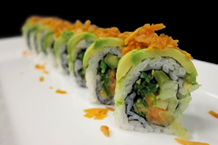 Vegetable Filling with Mango for Rolls