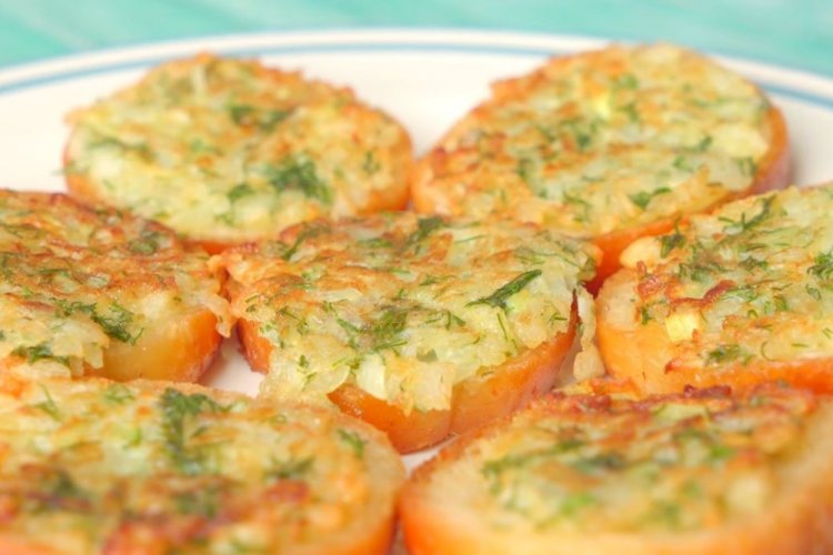 Tostadas de cebolla