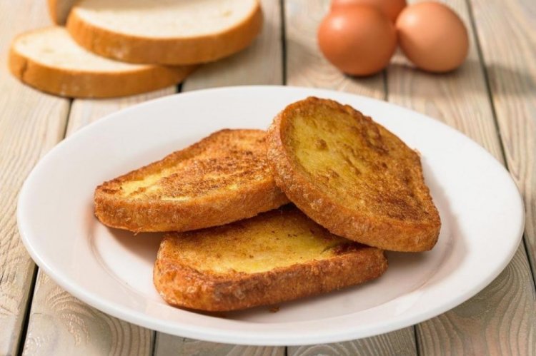 Tostadas empanadas