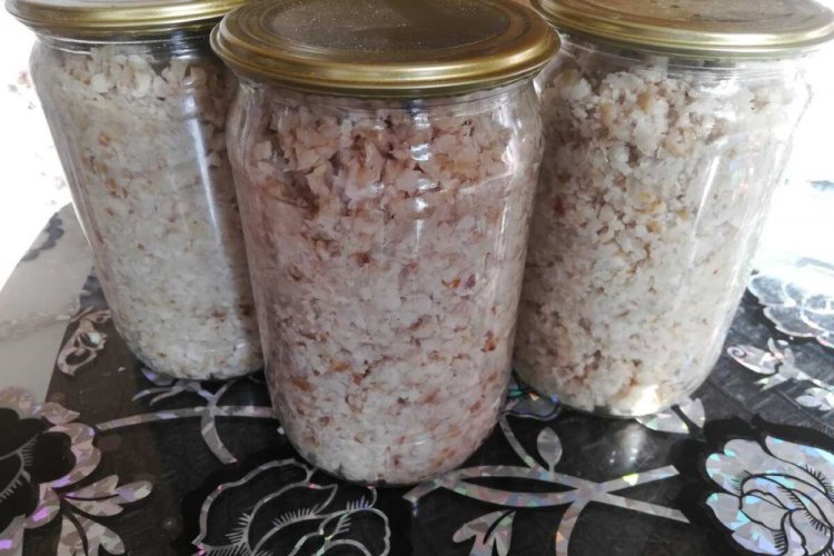 Caviar de Lactarius Resimus sin aditivos para el invierno